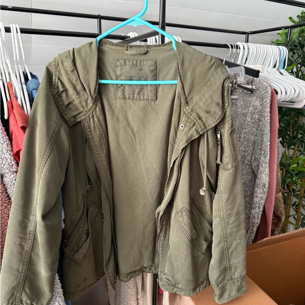 Olive Green Women's Jacket